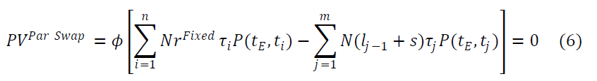 par-swap-present-value
